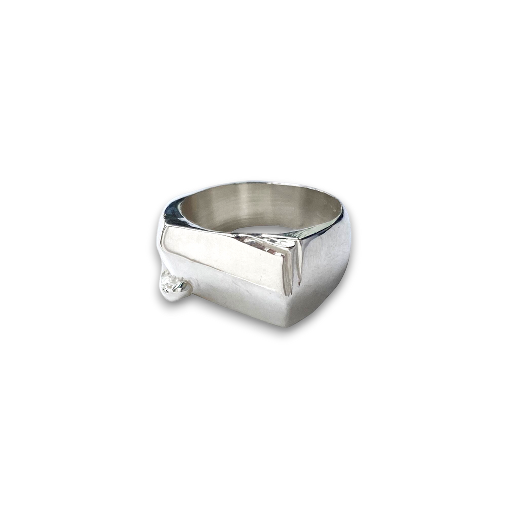 Asymmetric Signet ring