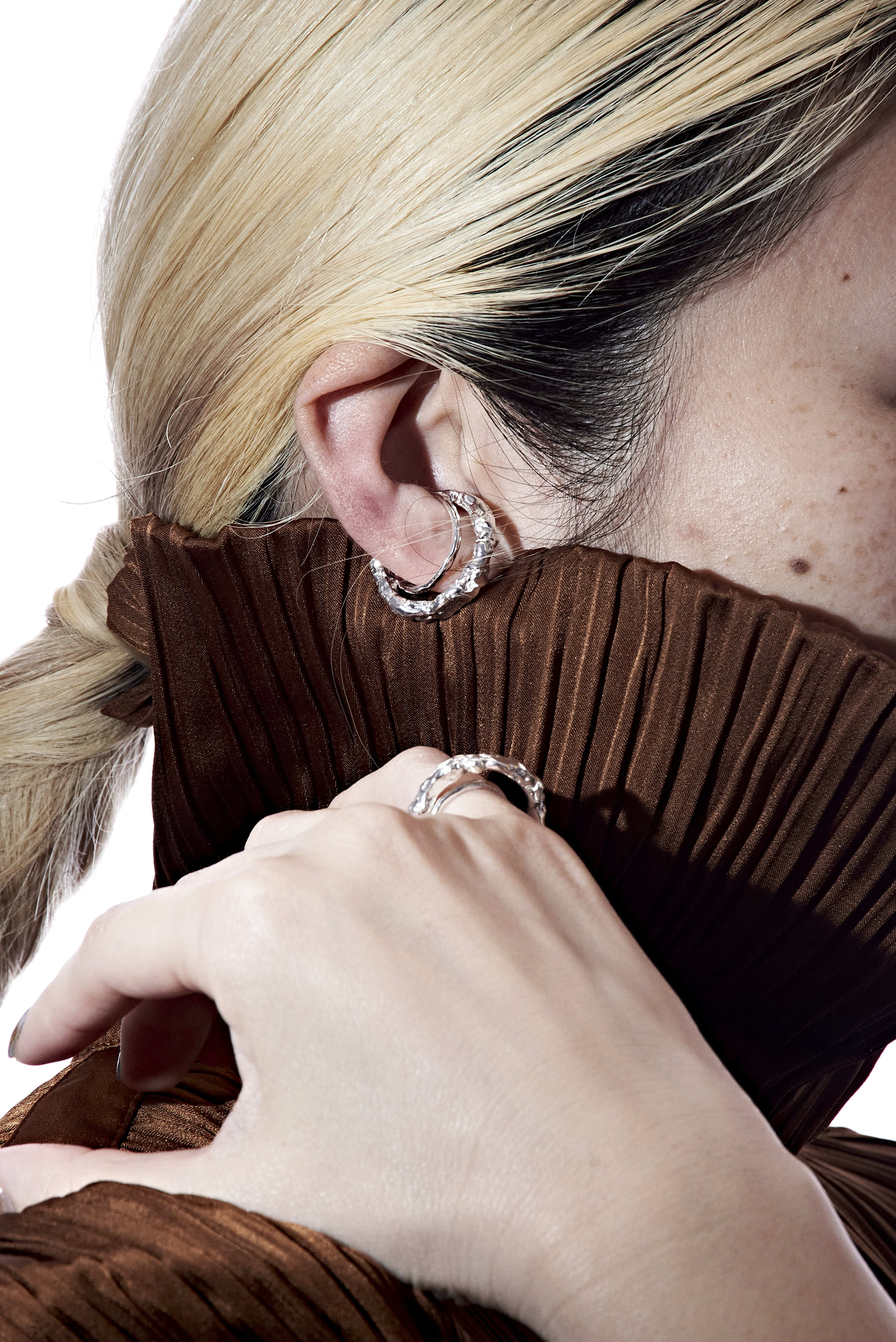Melting ear-cuff/ring (2ways)
