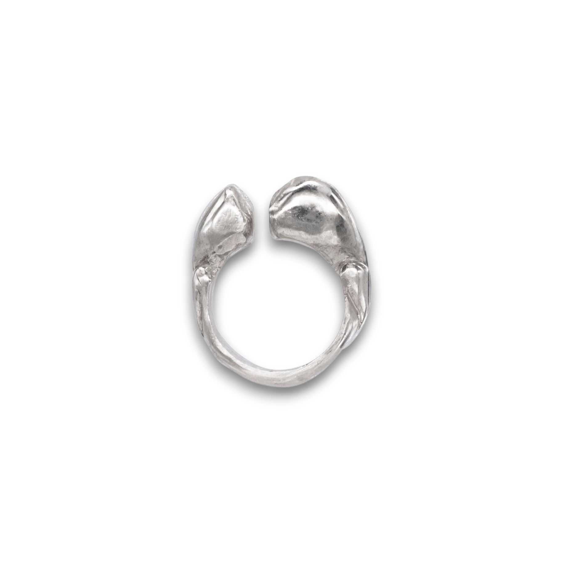 Double heart ring