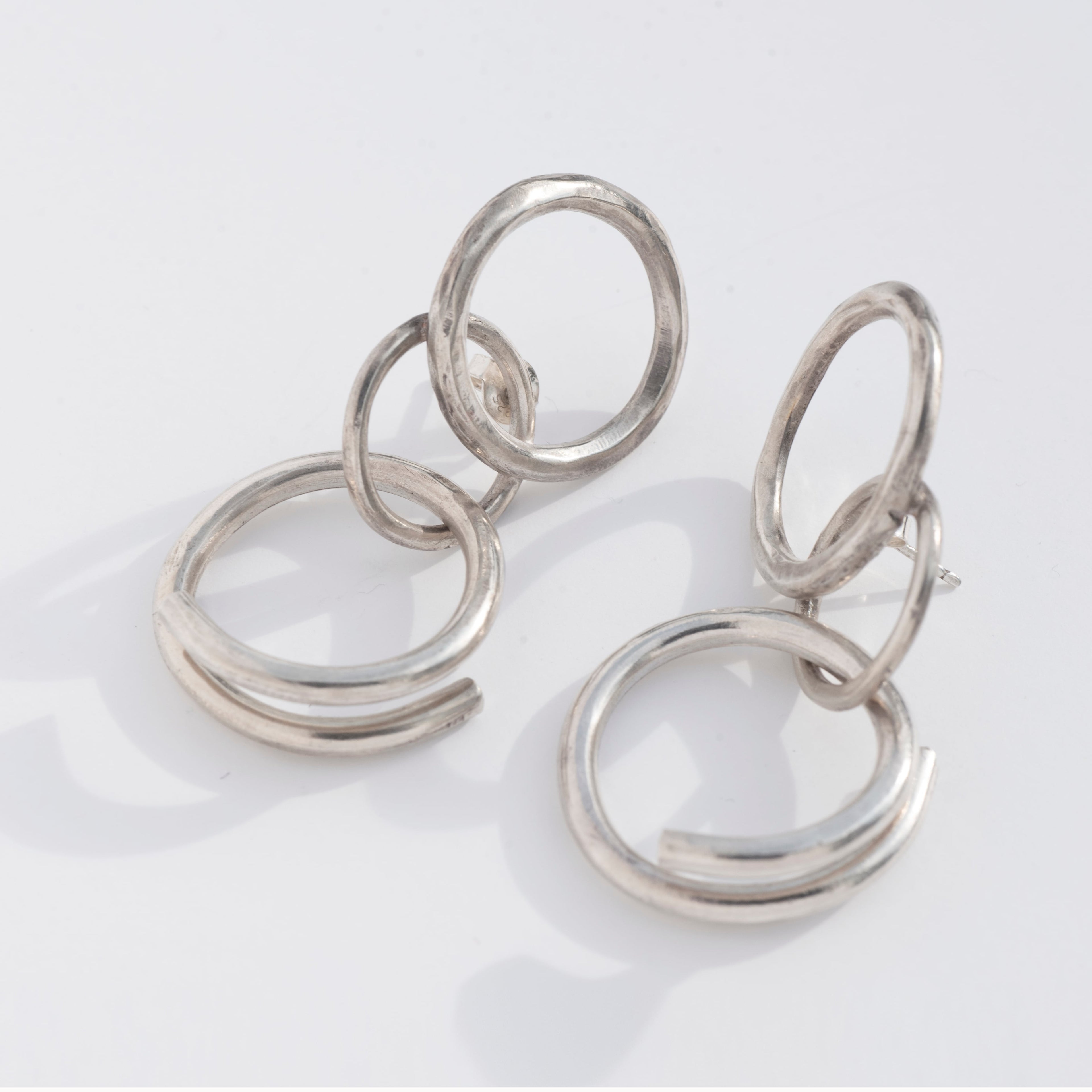 Circle earrings