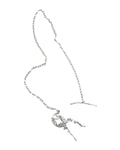 [ready-to-ship] 2way silver necklace