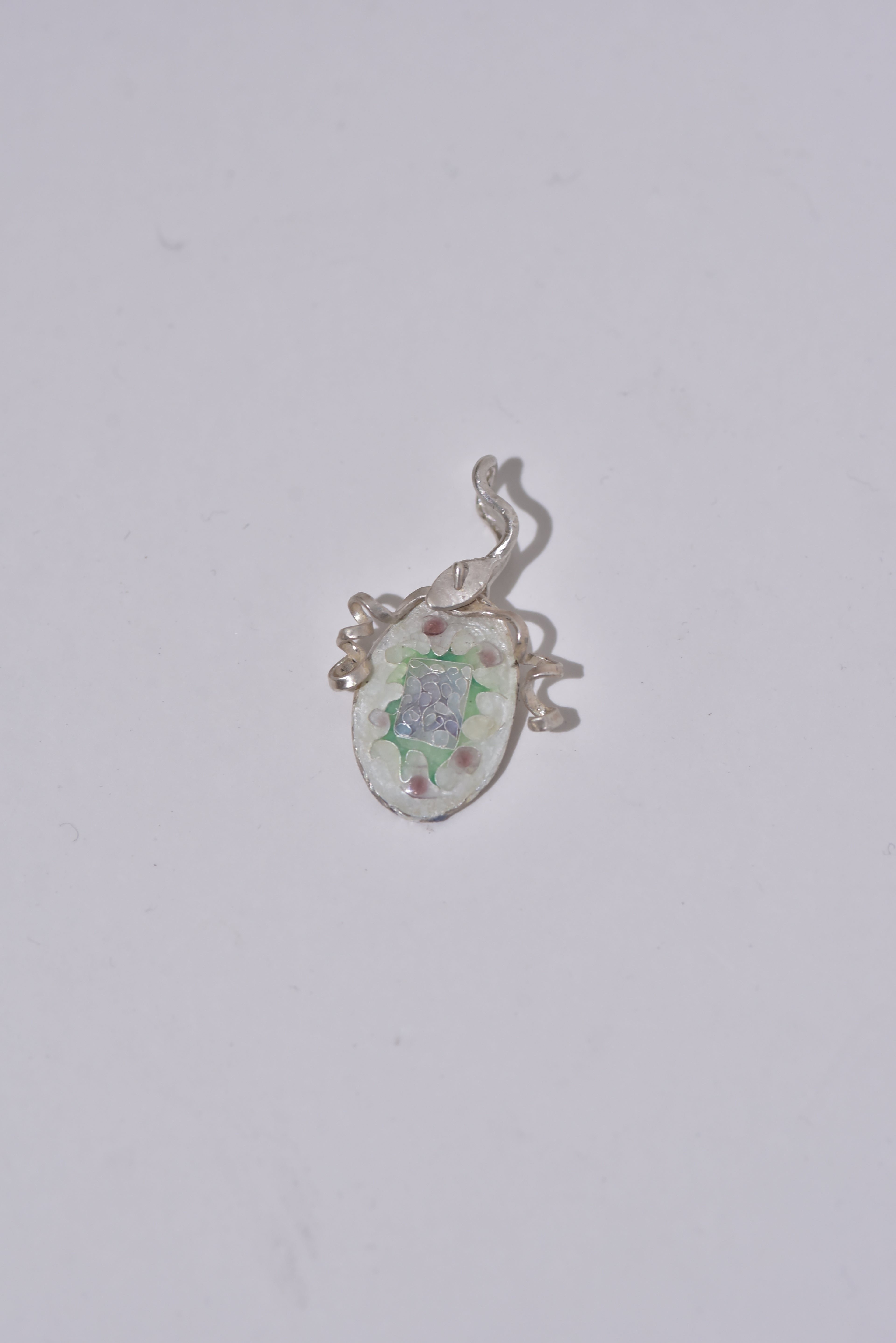 空想植物No.3 with Handmade link chain