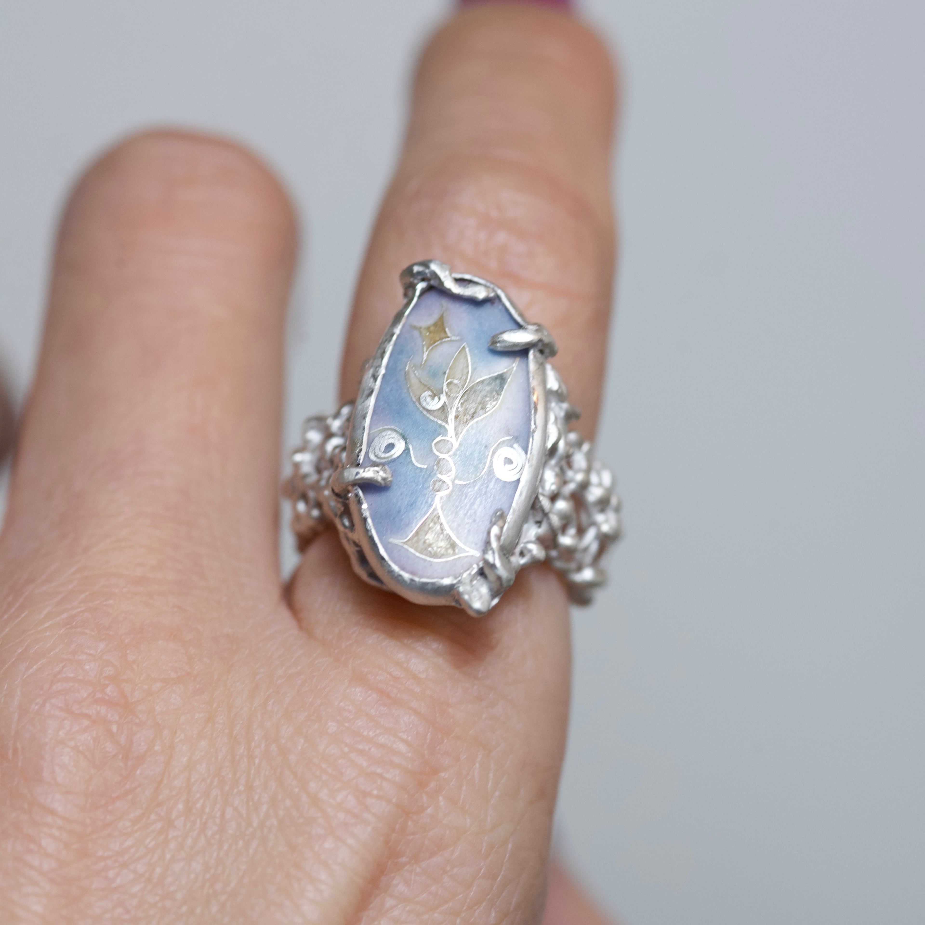 あおい幻想(Enamel)ring