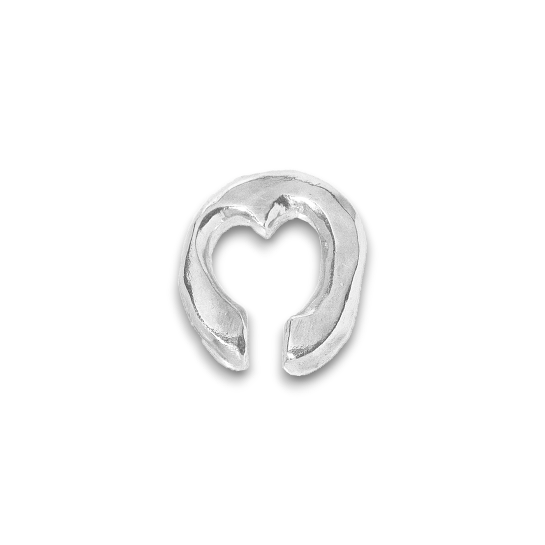 Heart ear cuff