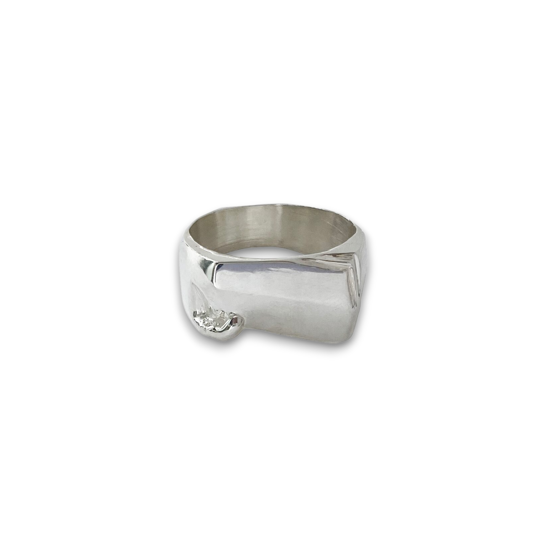 Asymmetric Signet ring