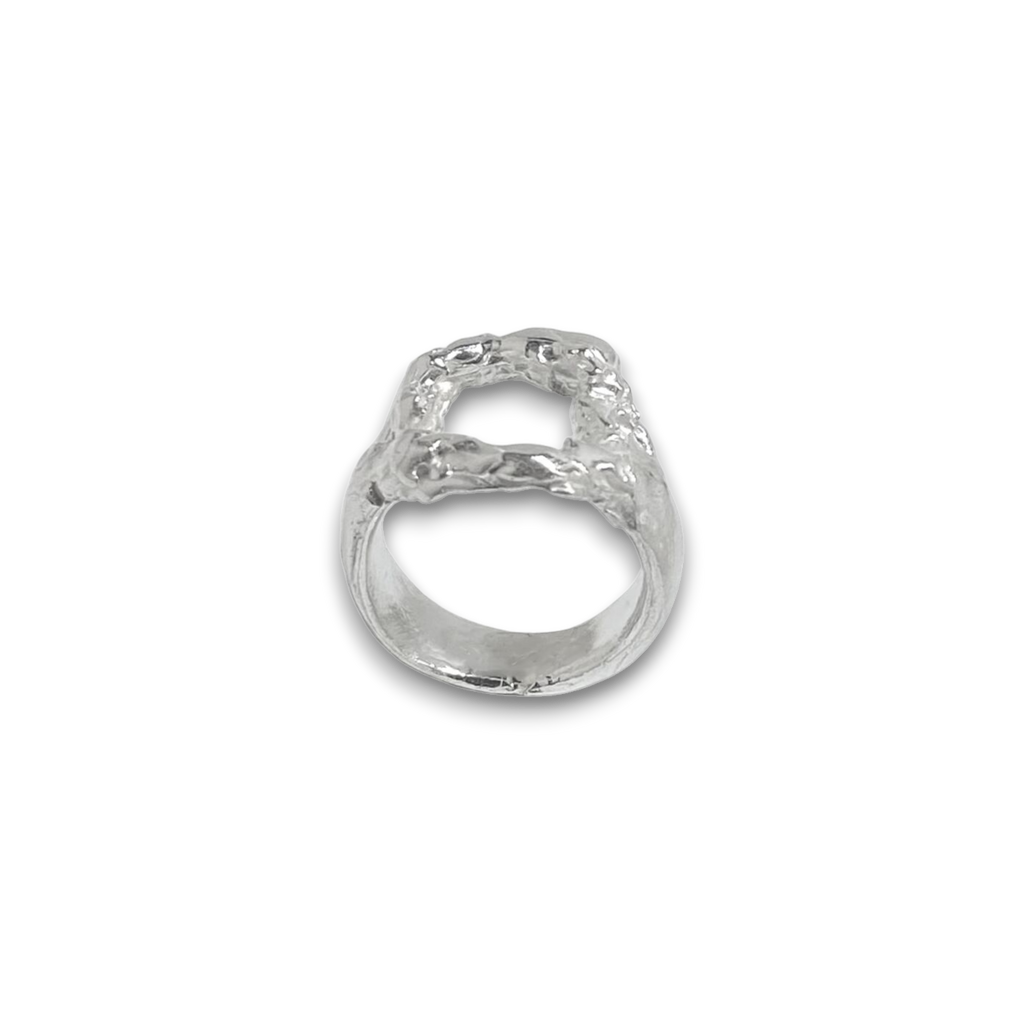 Square frame ring
