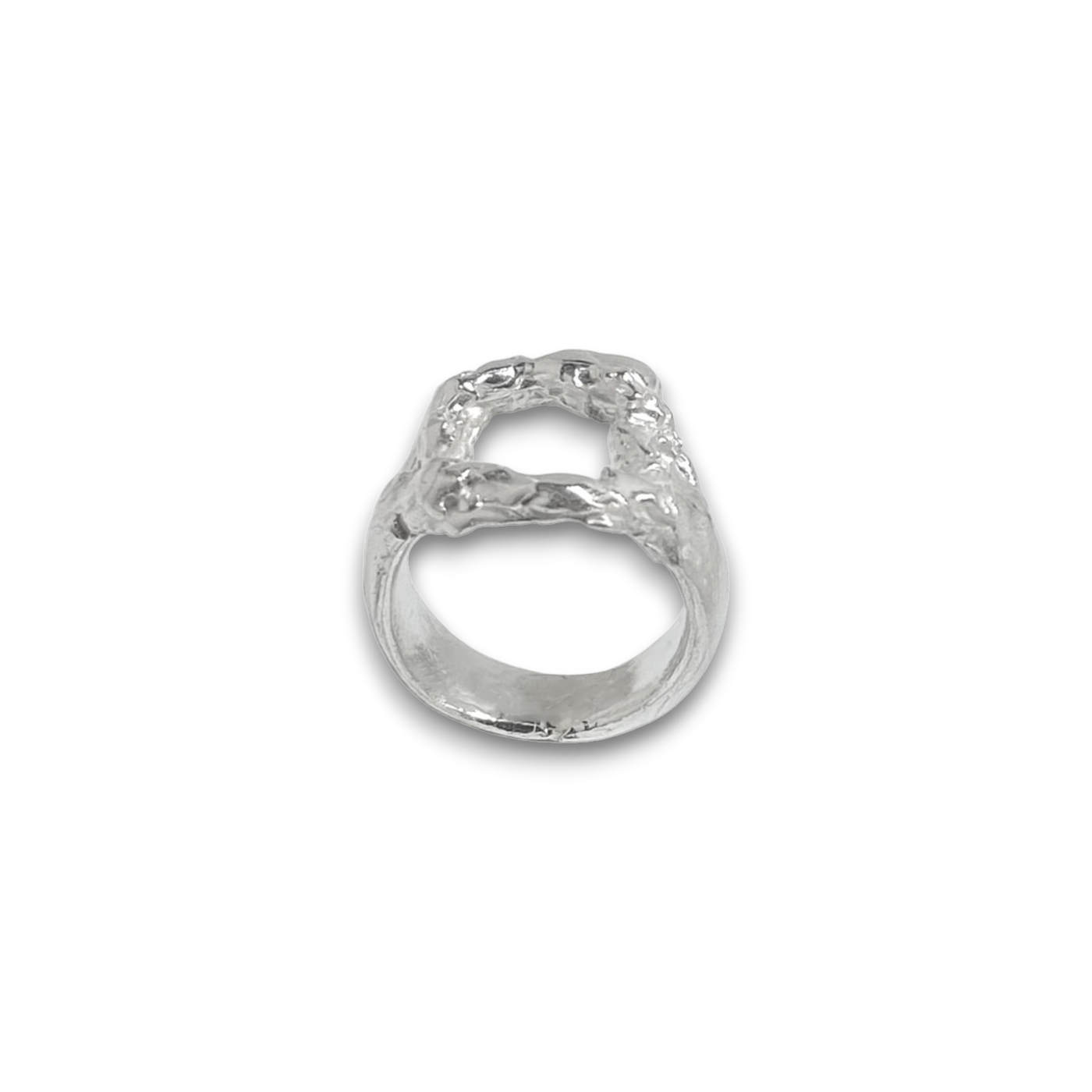 Square frame ring