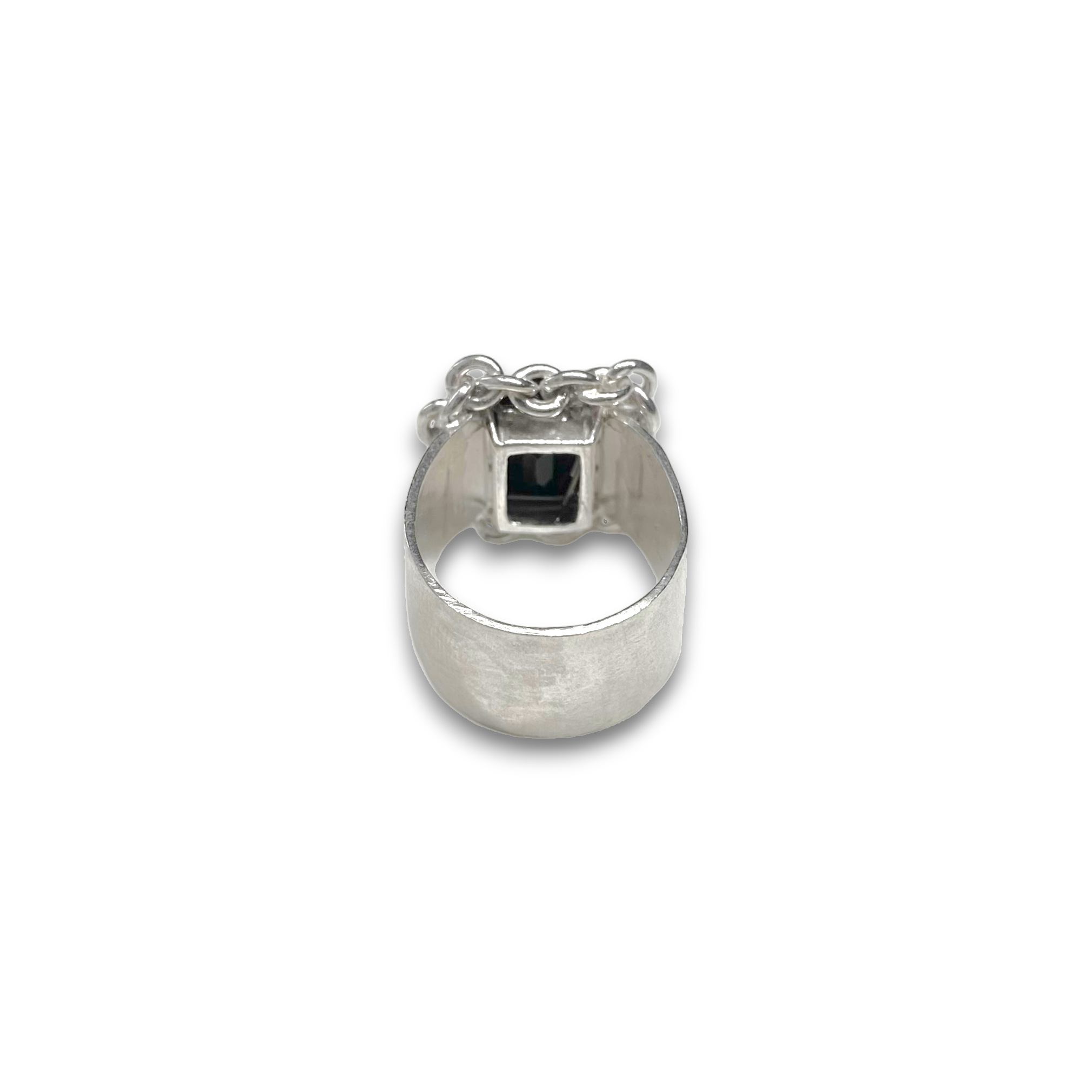 Chain frame ring| Onxy