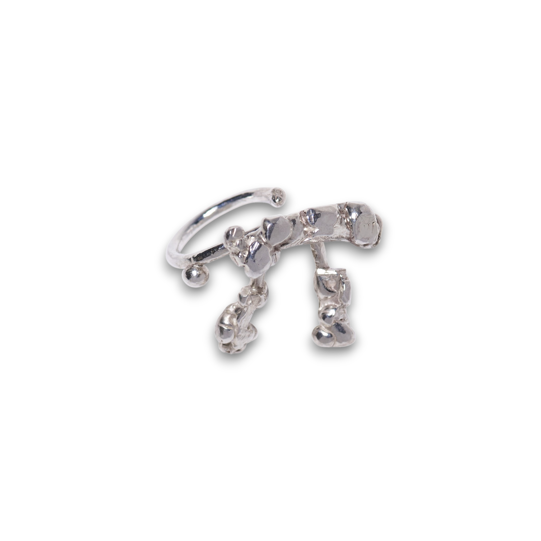 Ribbon Pinky Ring/Earcuff