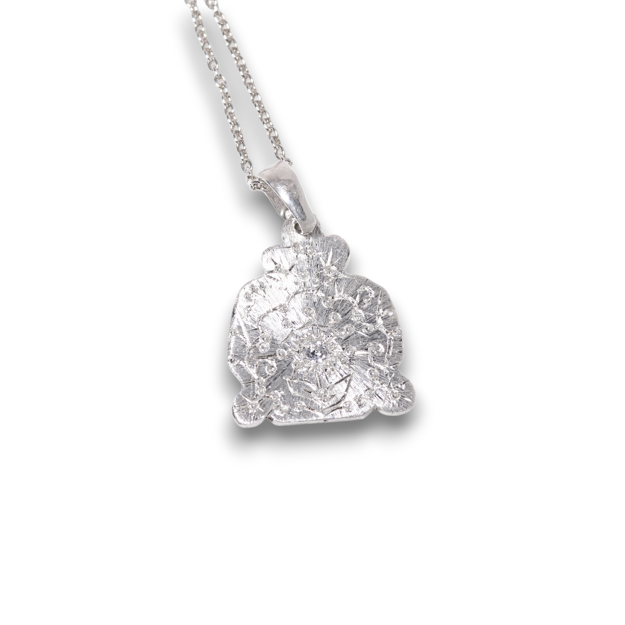 手彫りPandant Top necklace