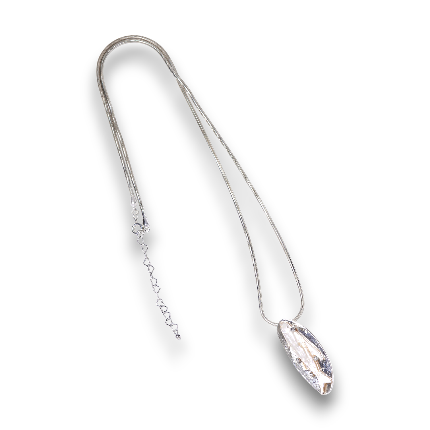 A fish... Pendant necklace