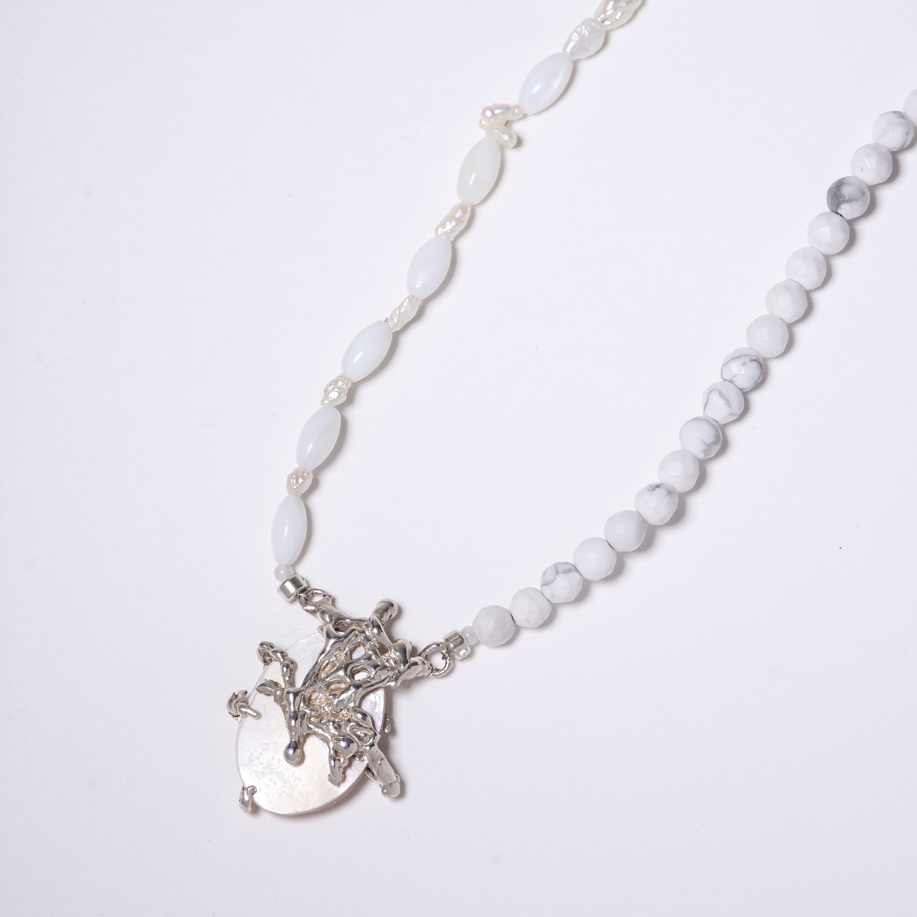 Asymmetrical necklace