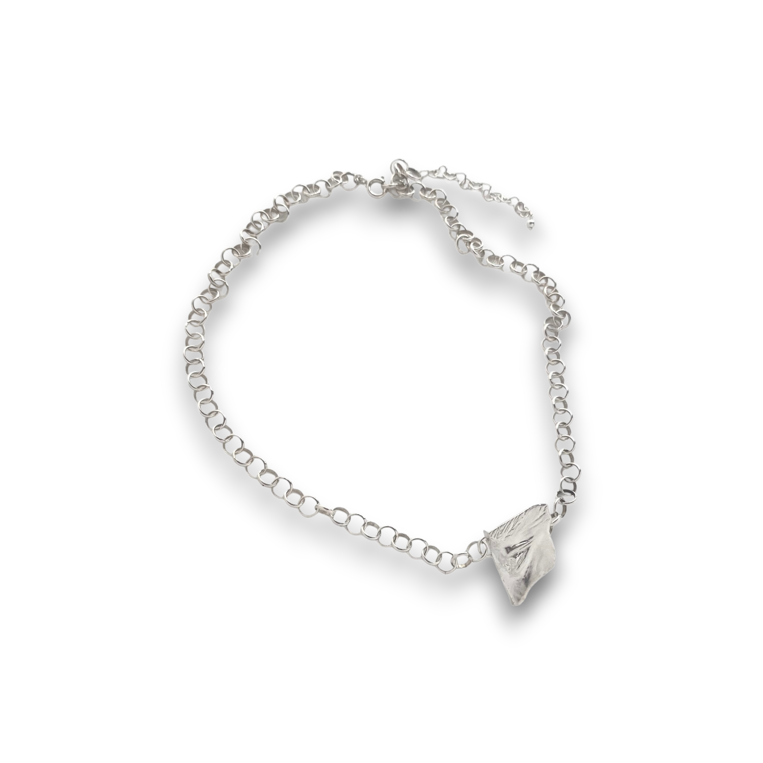 Profile necklace