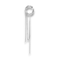 Drop chain ear cuff