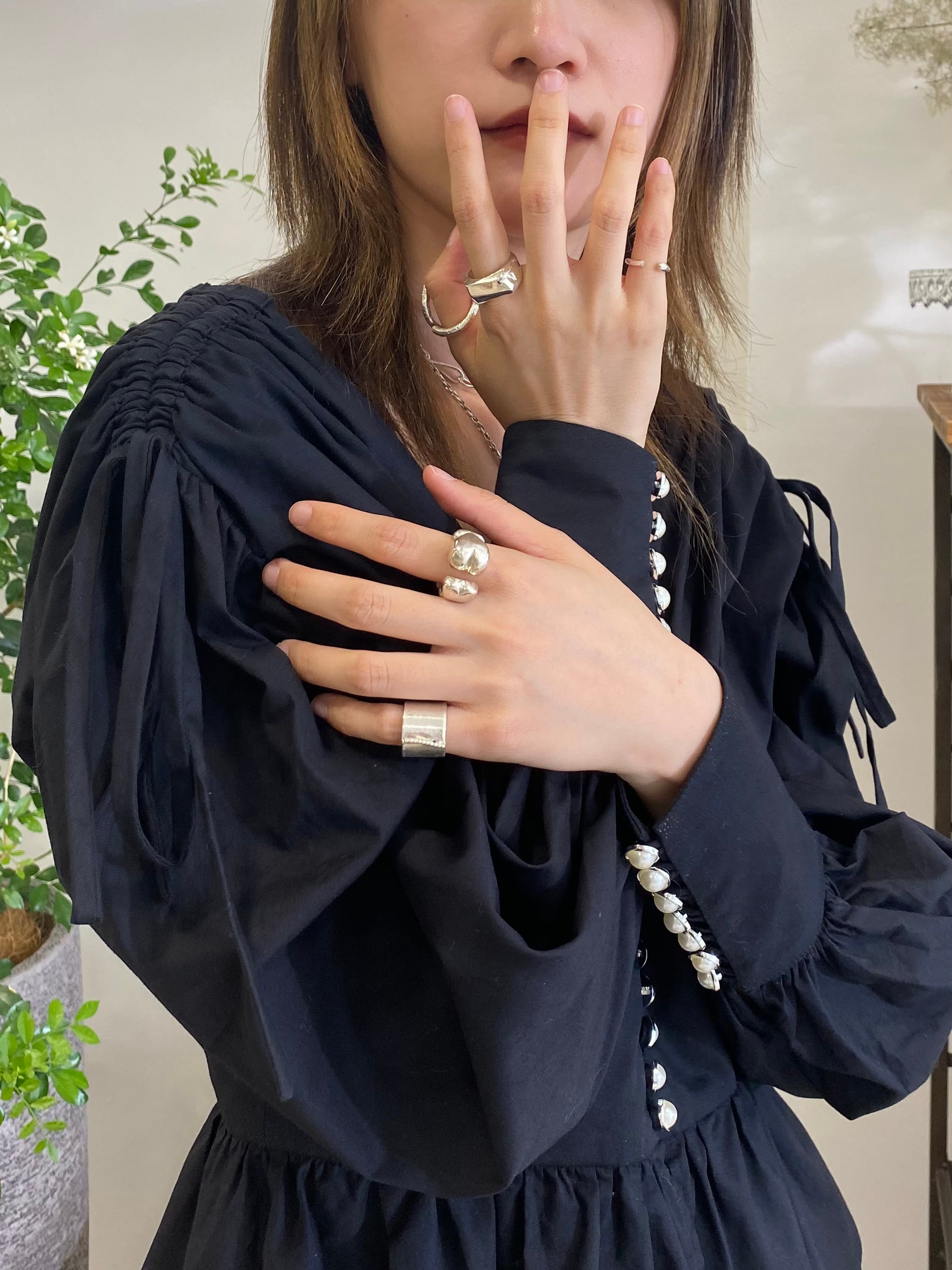 Asymmetric Signet ring