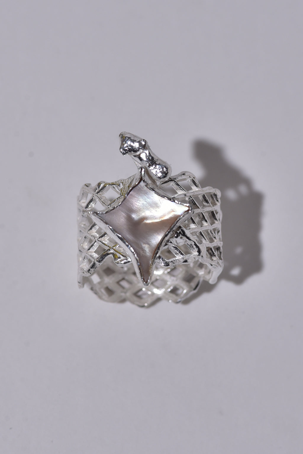 Mother-of-pearl ring (made to order)