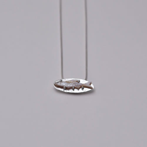 A fish... Pendant necklace