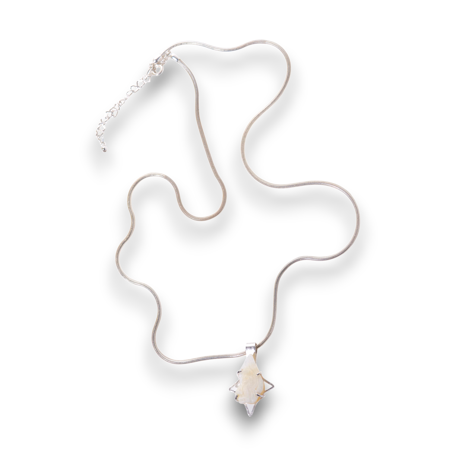 A Gentle Profile Pendant Top or with Necklace