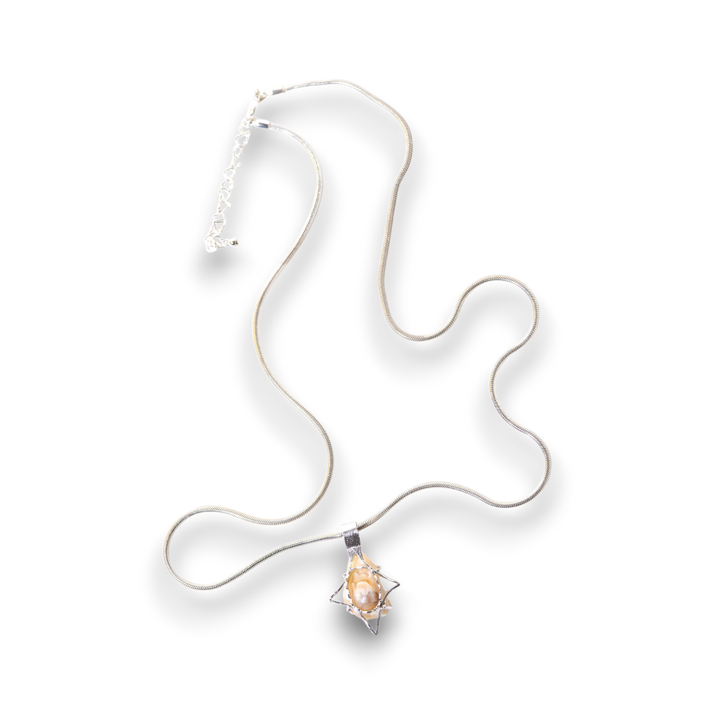 A Gentle Profile Pendant Top or with Necklace