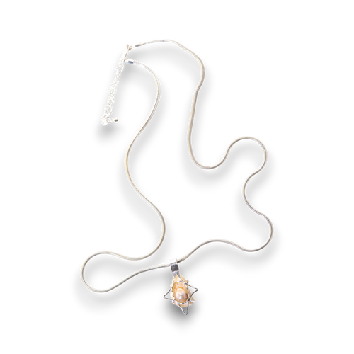 A Gentle Profile Pendant Top or with Necklace