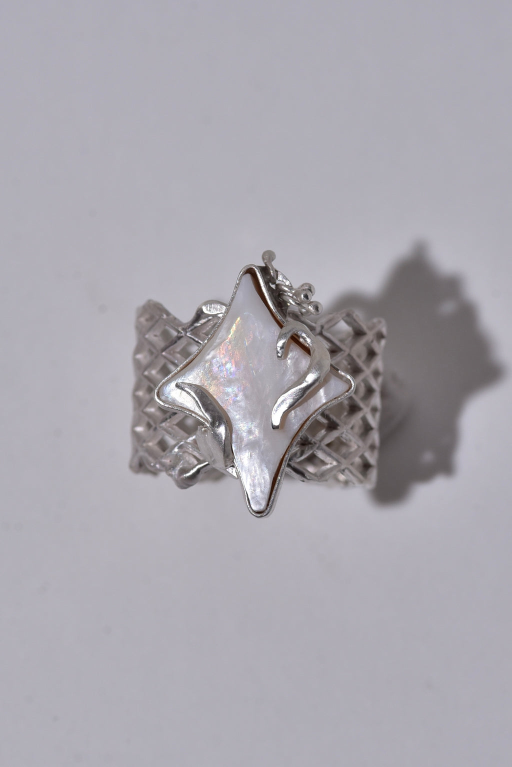 Mother-of-pearl ring (made to order)