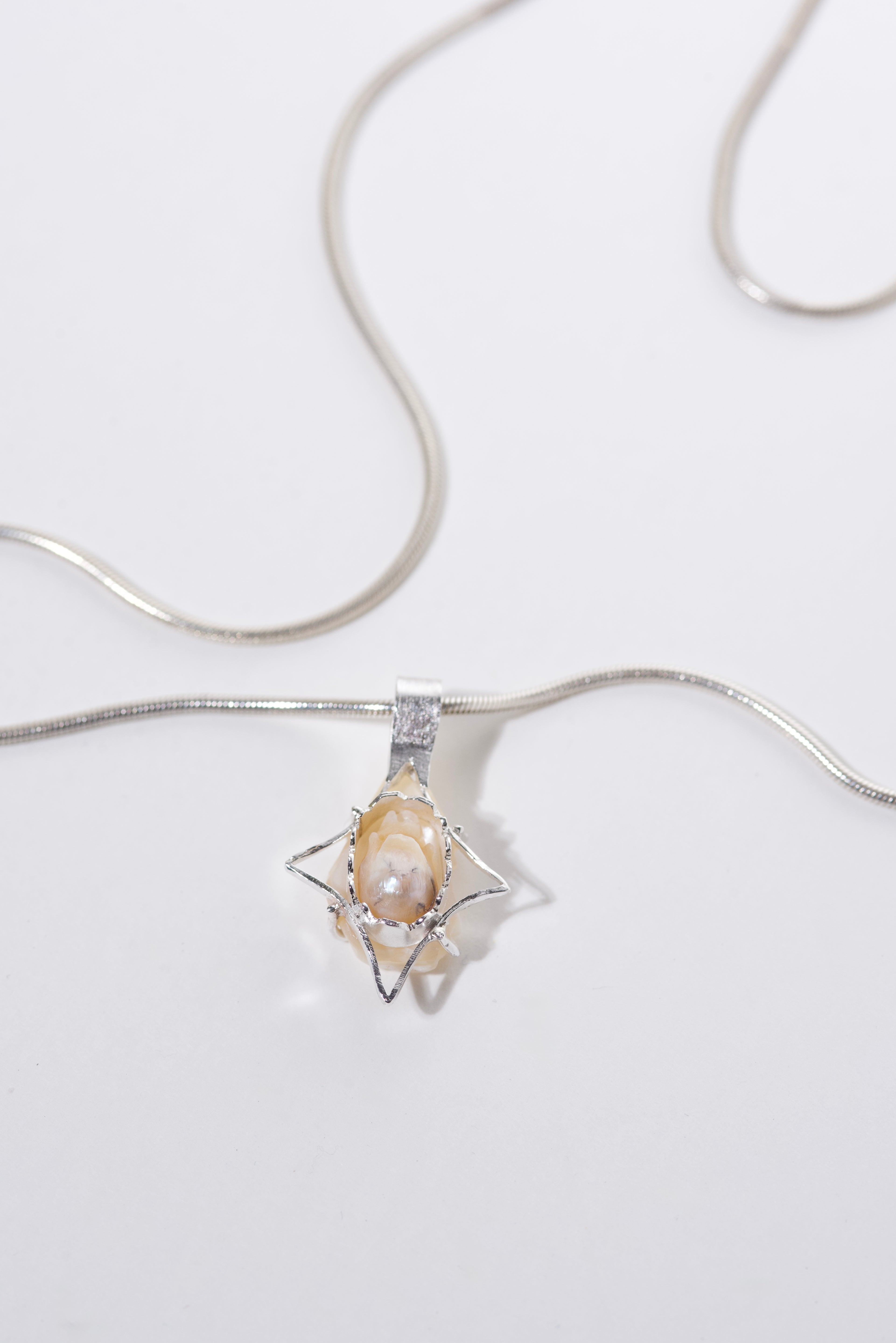A Gentle Profile Pendant Top or with Necklace
