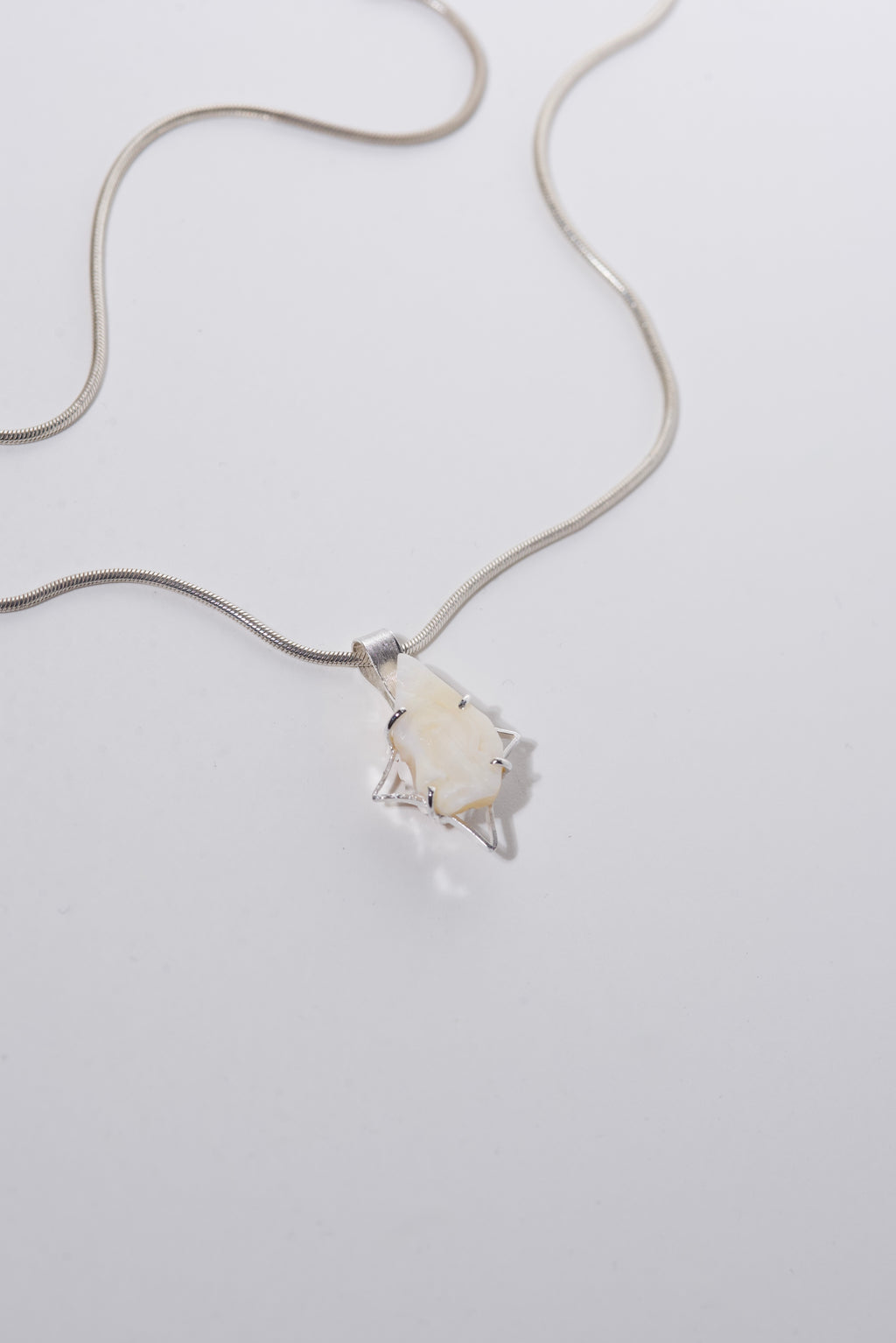 A Gentle Profile Pendant Top or with Necklace