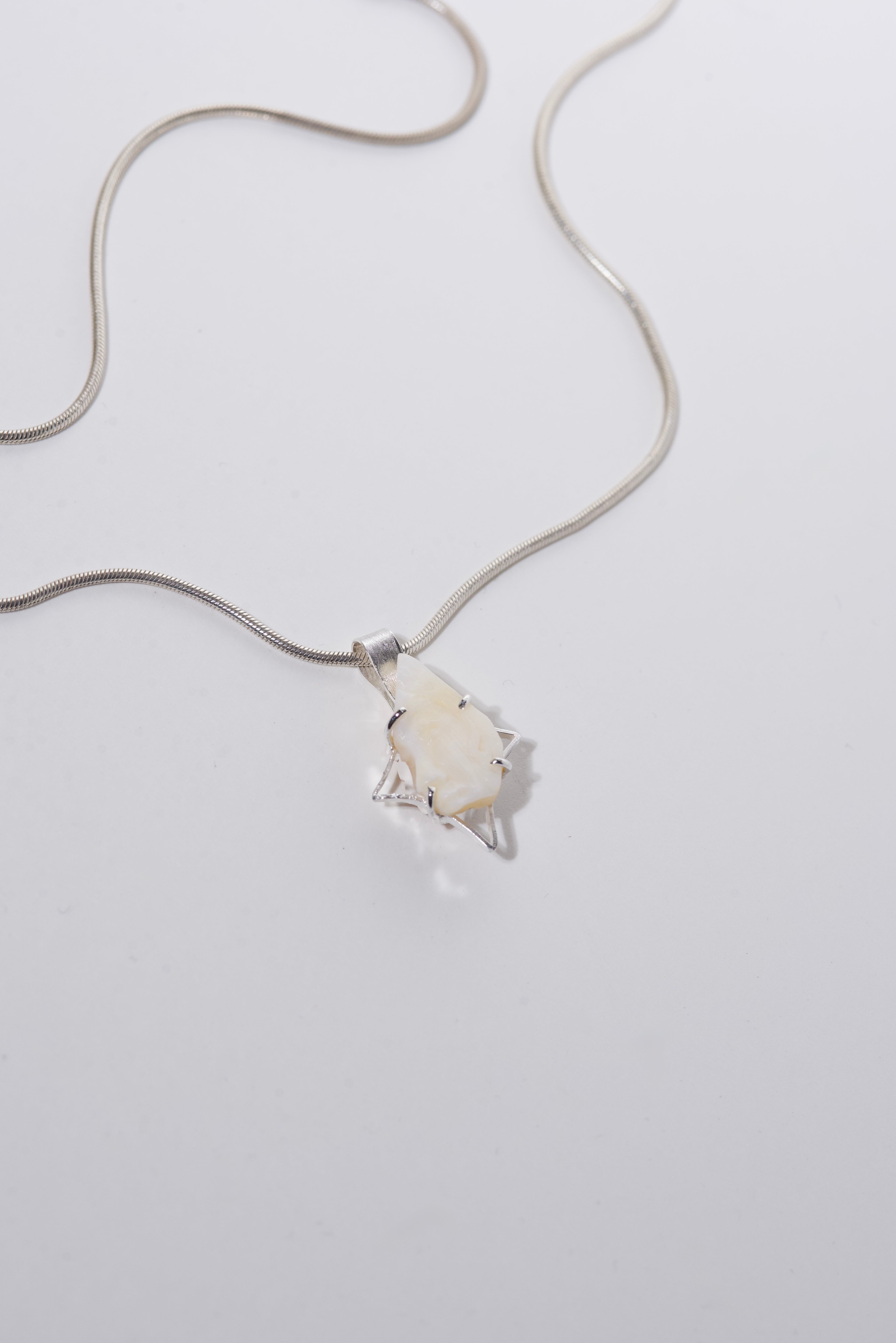 A Gentle Profile Pendant Top or with Necklace