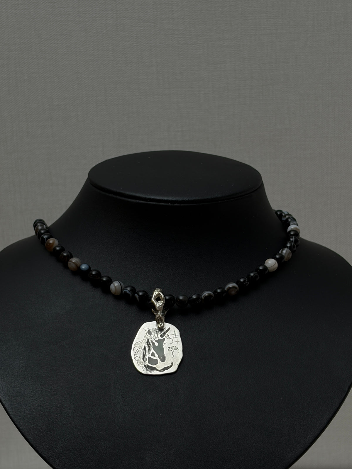 Agate necklace