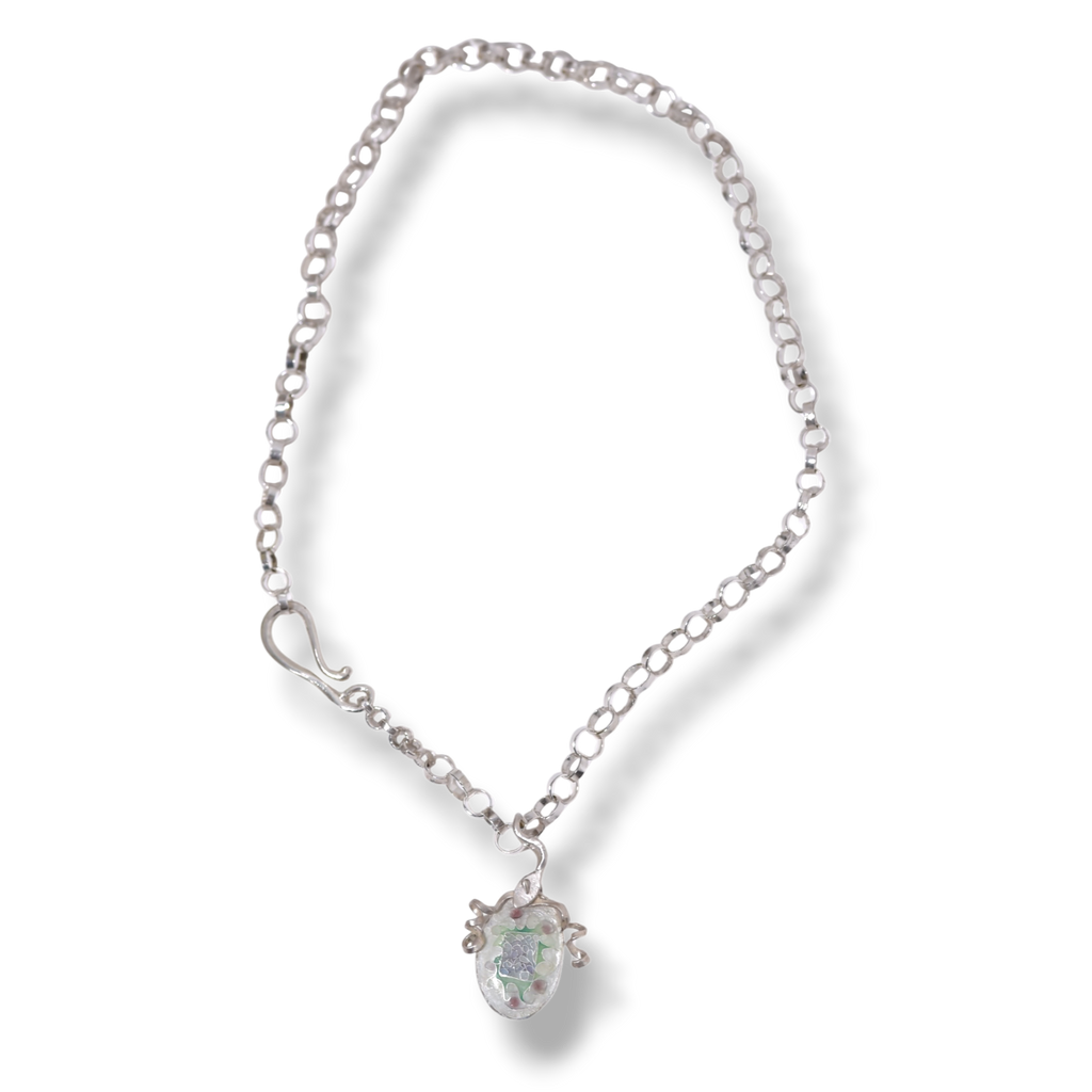 空想植物No.3 with Handmade link chain