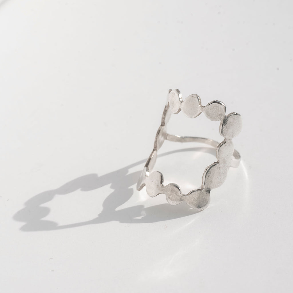 Square frame ring