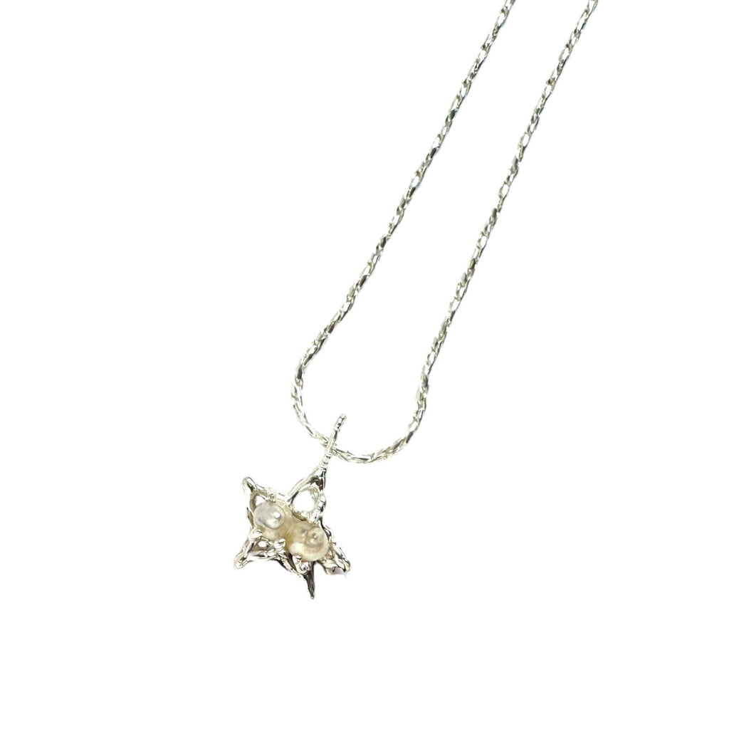 [ready-to-ship]Running star pearl Necklace