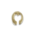 Heart ear cuff
