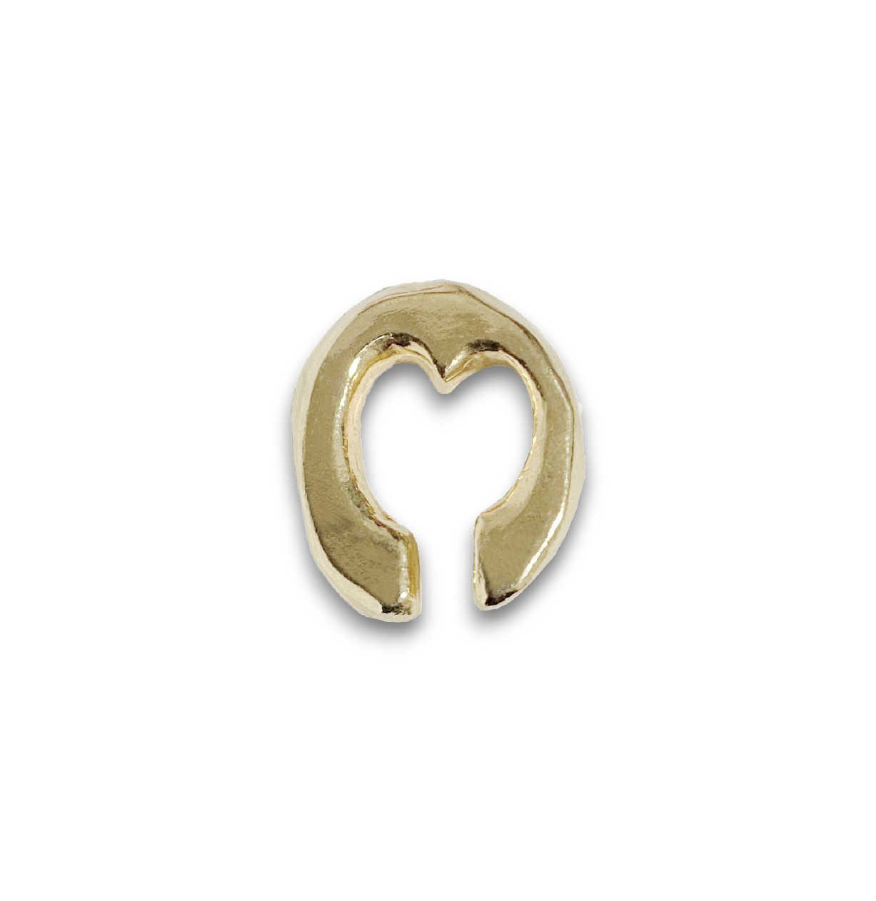 Heart ear cuff