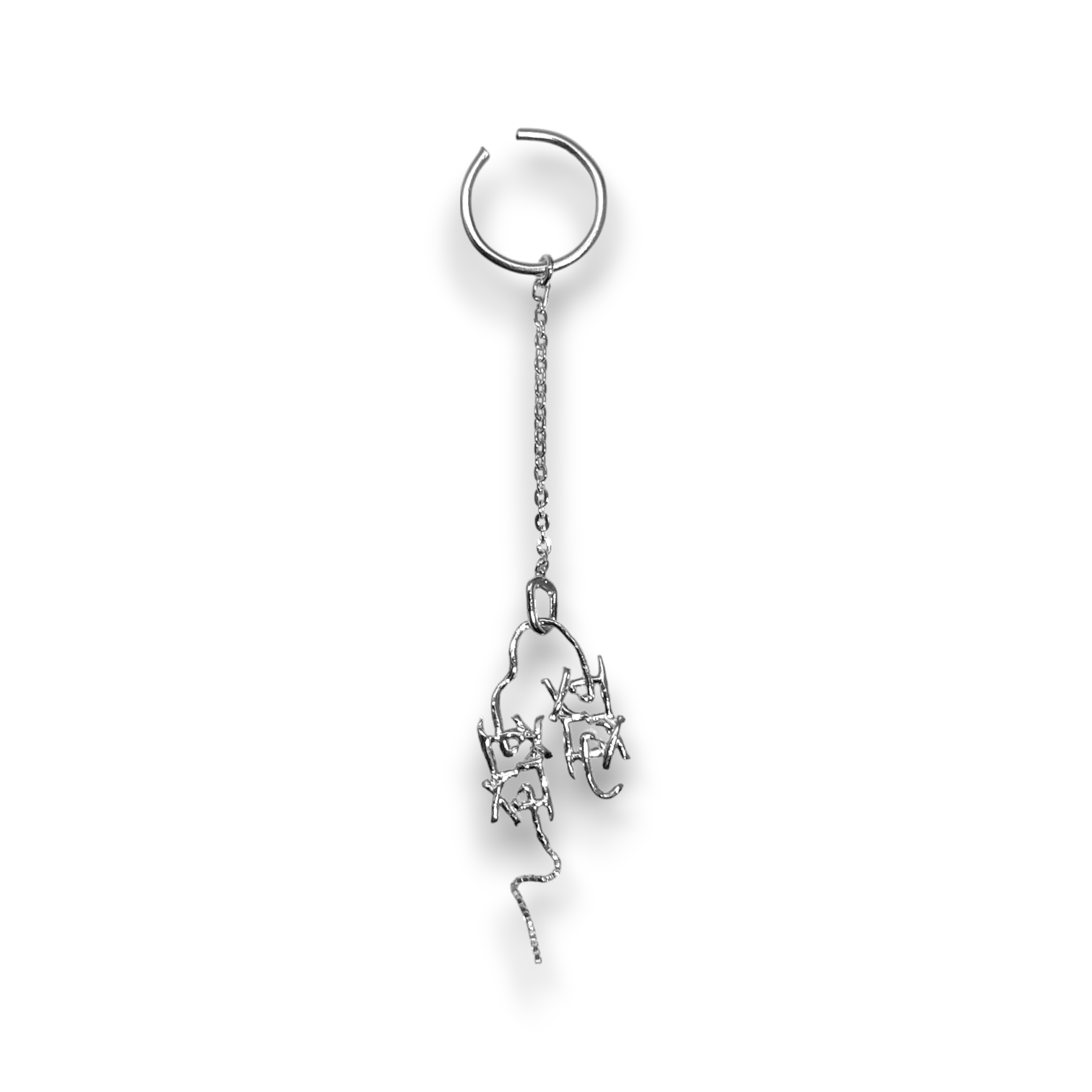 LOGO play ear cuff
