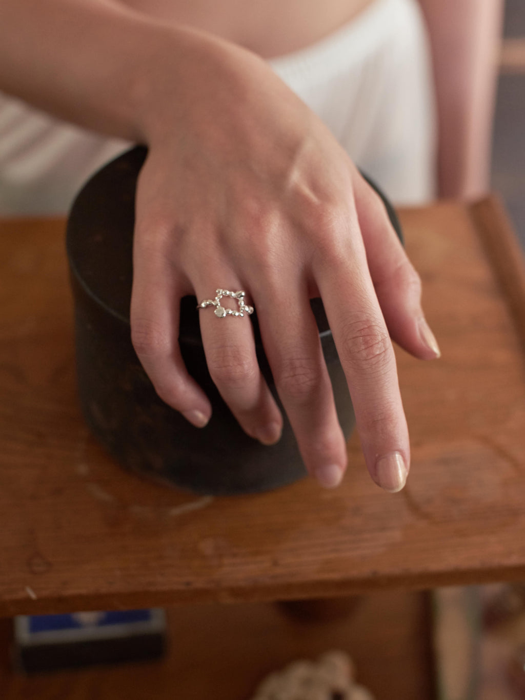 Dot square ring