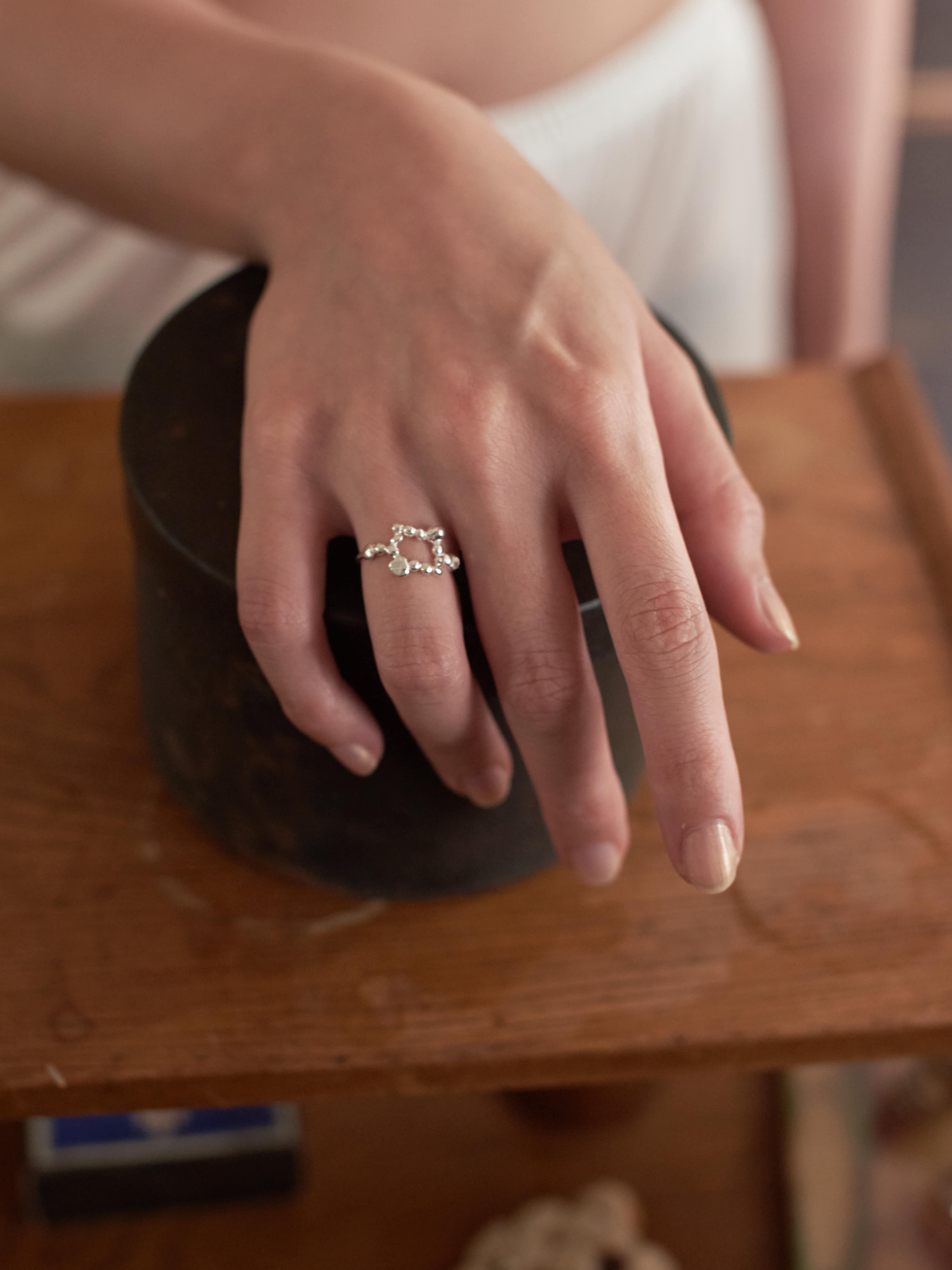 Dot square ring