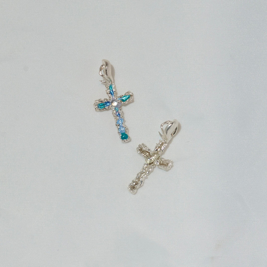 [Ready-to-ship] Shippo Cross pendant top necklace