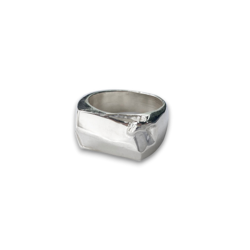Asymmetric Signet ring