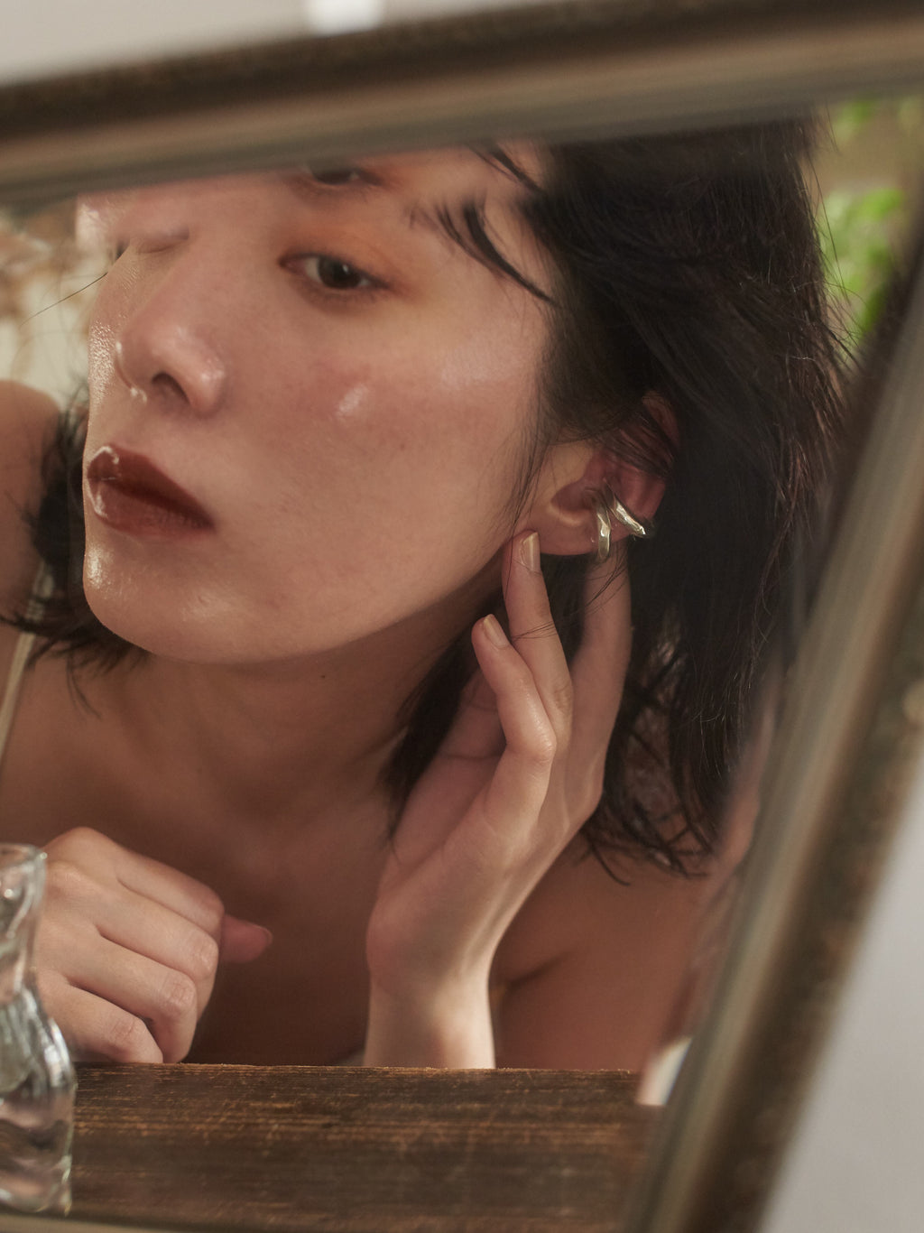 Heart ear cuff