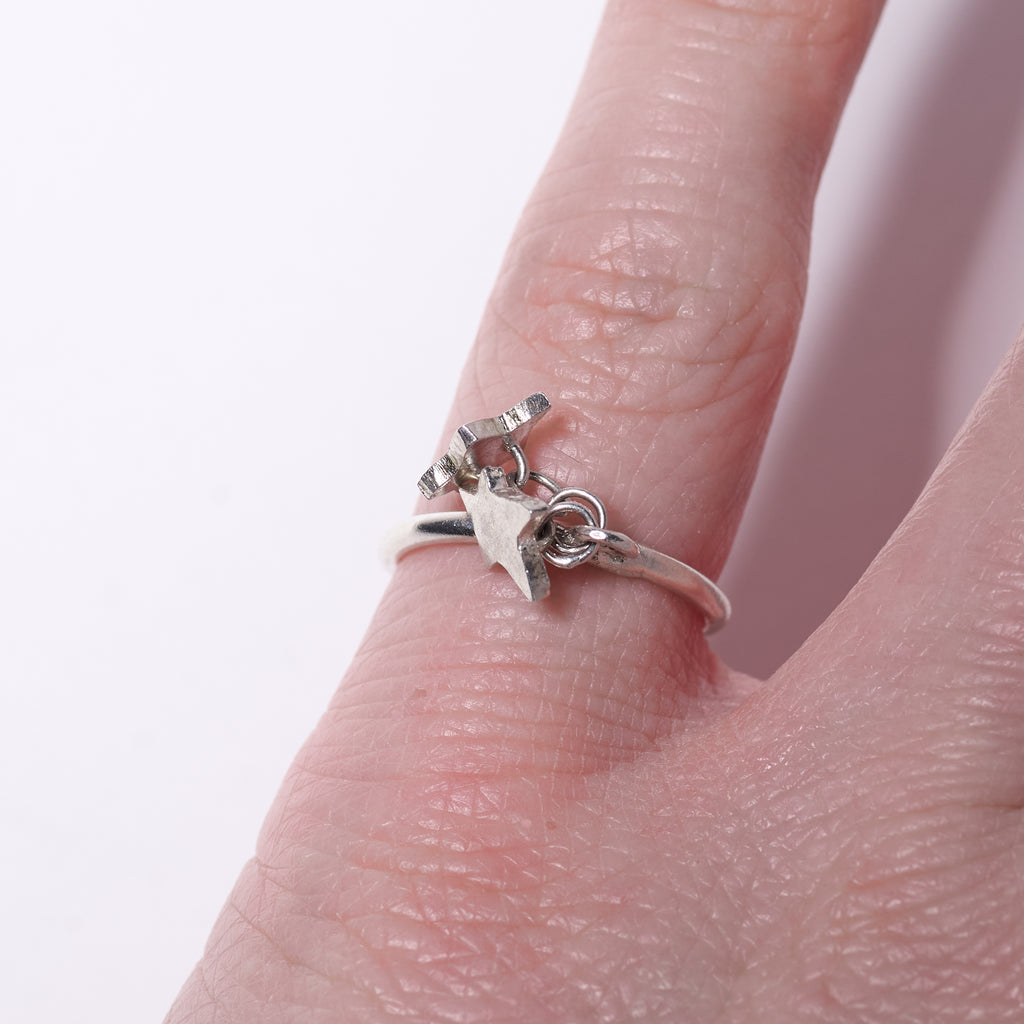 Twinstars pinky ring